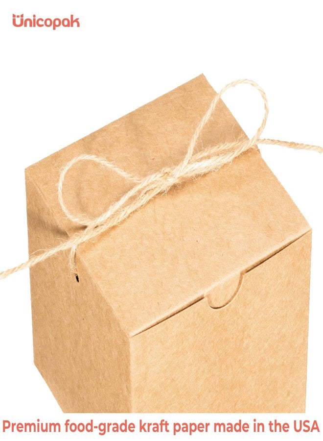 UnicoPak 30 Pack 5x5x5 Brown Small Gift Boxes, Great for Gift-giving like Mug, Candle, Ornament, Soap, Glass, Offering a Nice Gift Presentation - Image 5